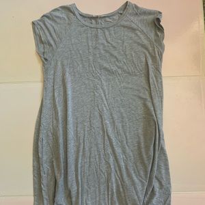 Tee shirt dress with pockets